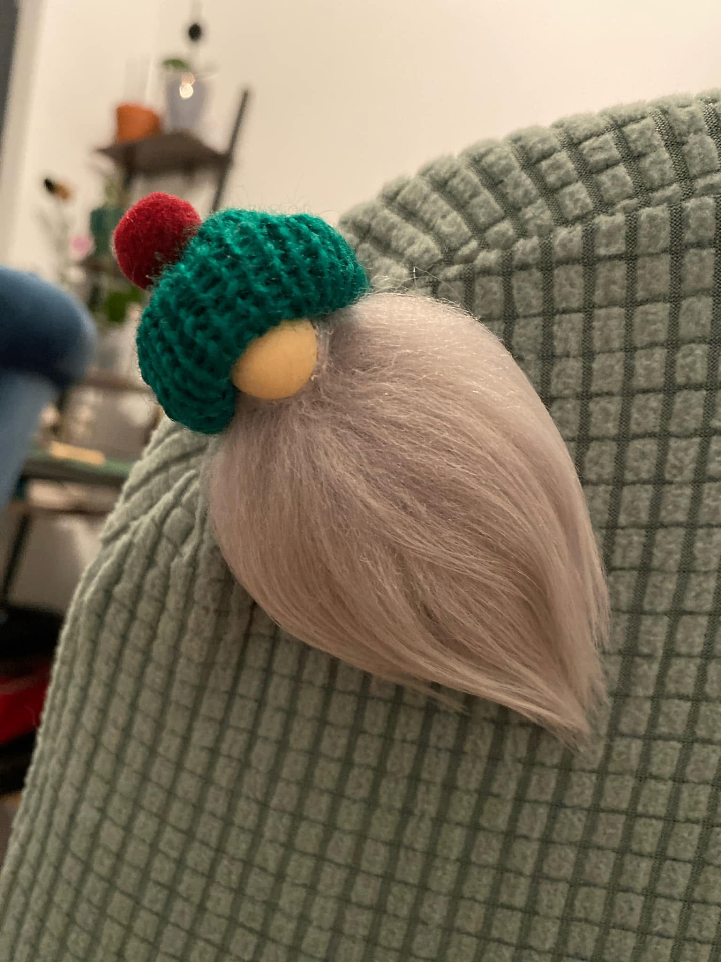 Emerald Tuft — handmade gnome