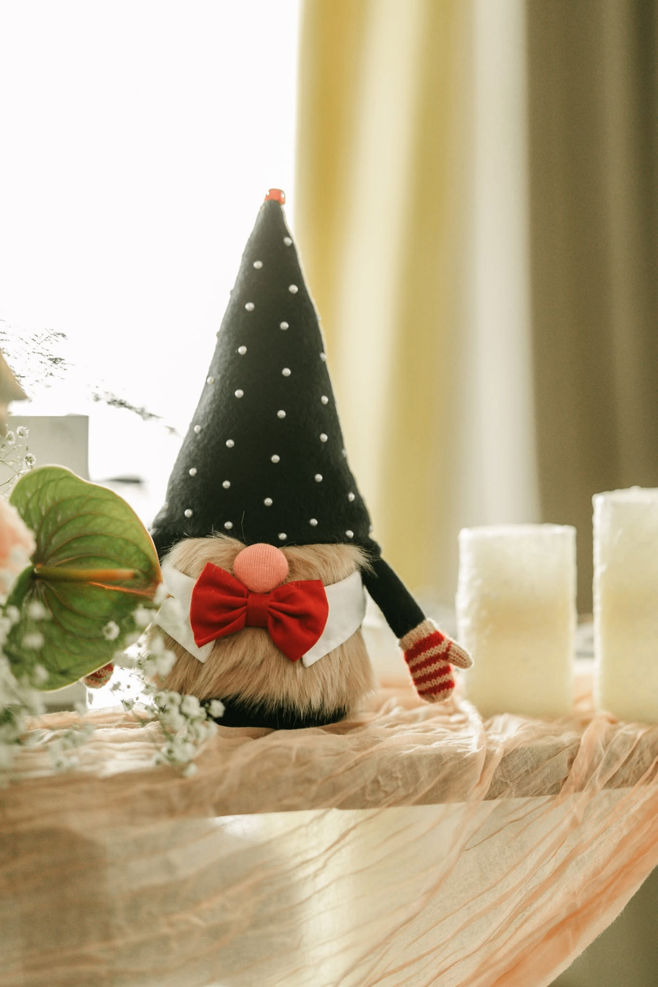 Midnight Groom — handmade gnome