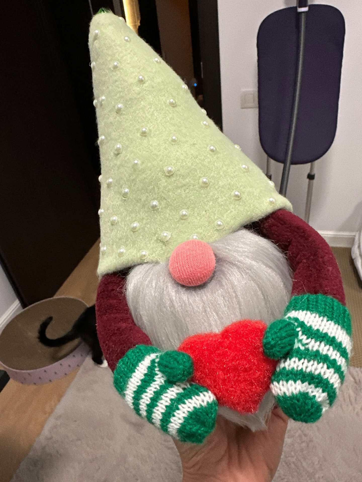 Sage Sweetheart — handmade gnome