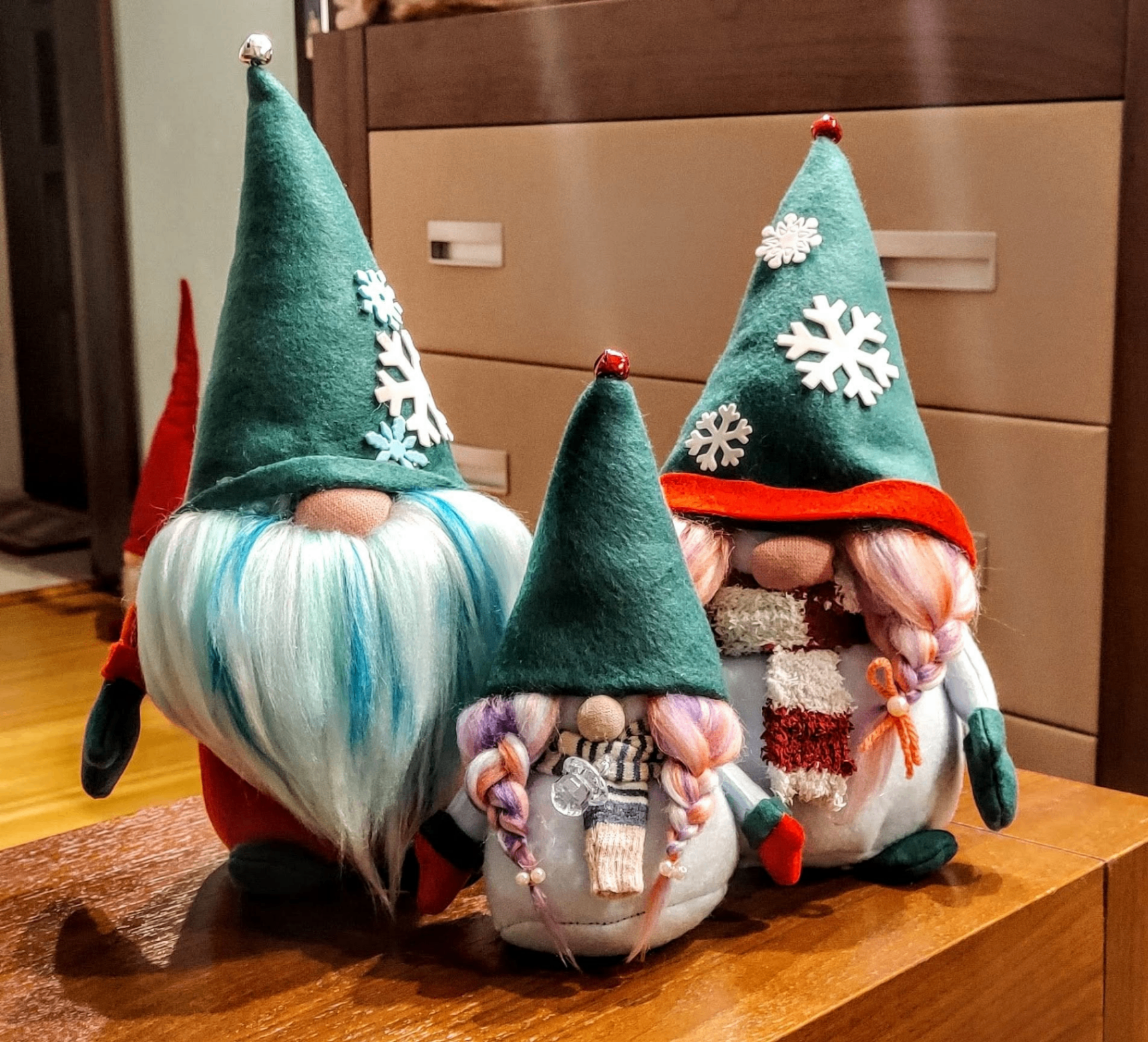 The Frost Family — handmade gnome