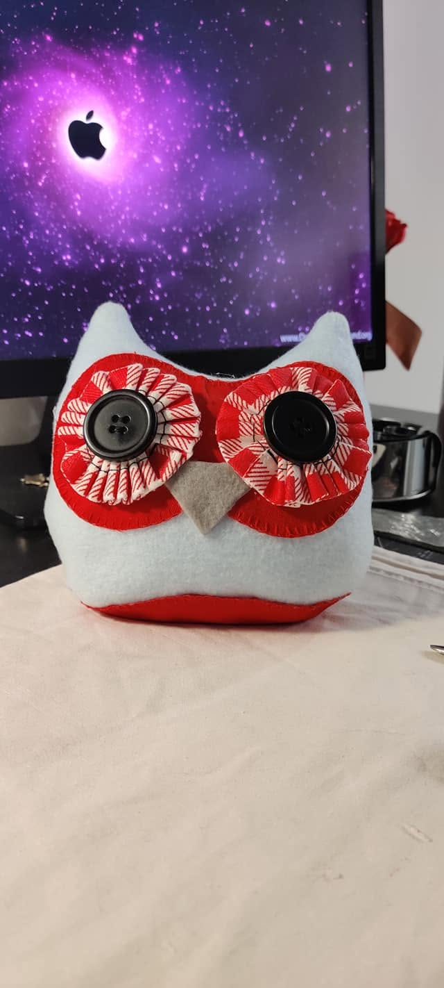 Ruby Owl — handmade