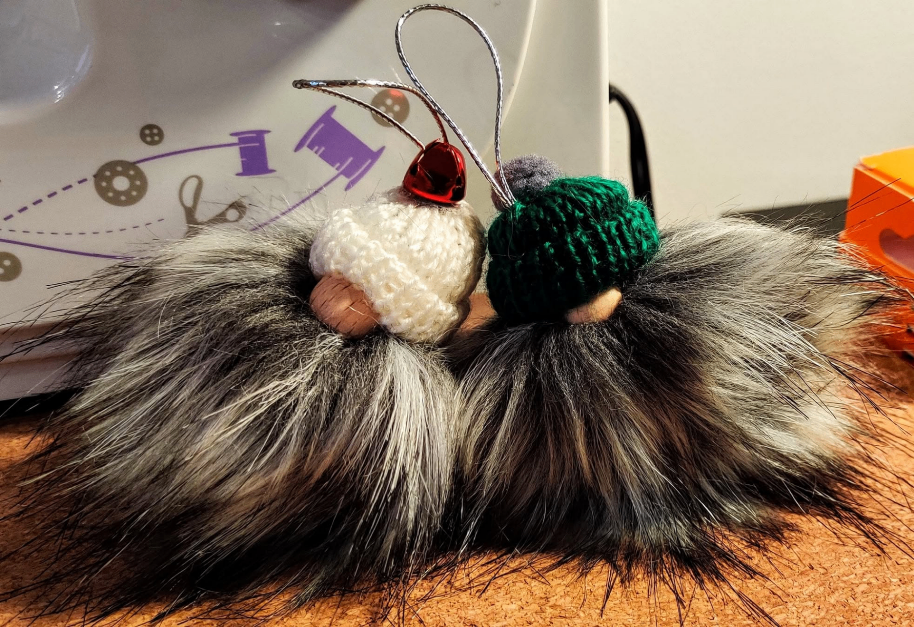 Twin Bells — handmade gnome
