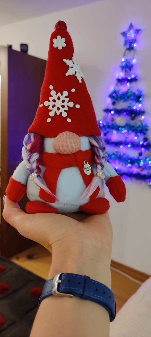 Snowflake Belle — handmade gnome