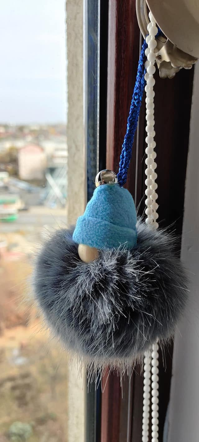 Sky Charm — handmade gnome