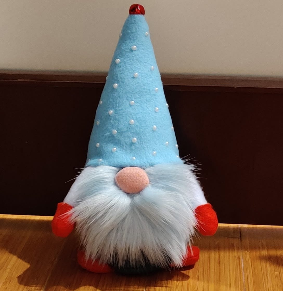 Frosty Blue — handmade gnome