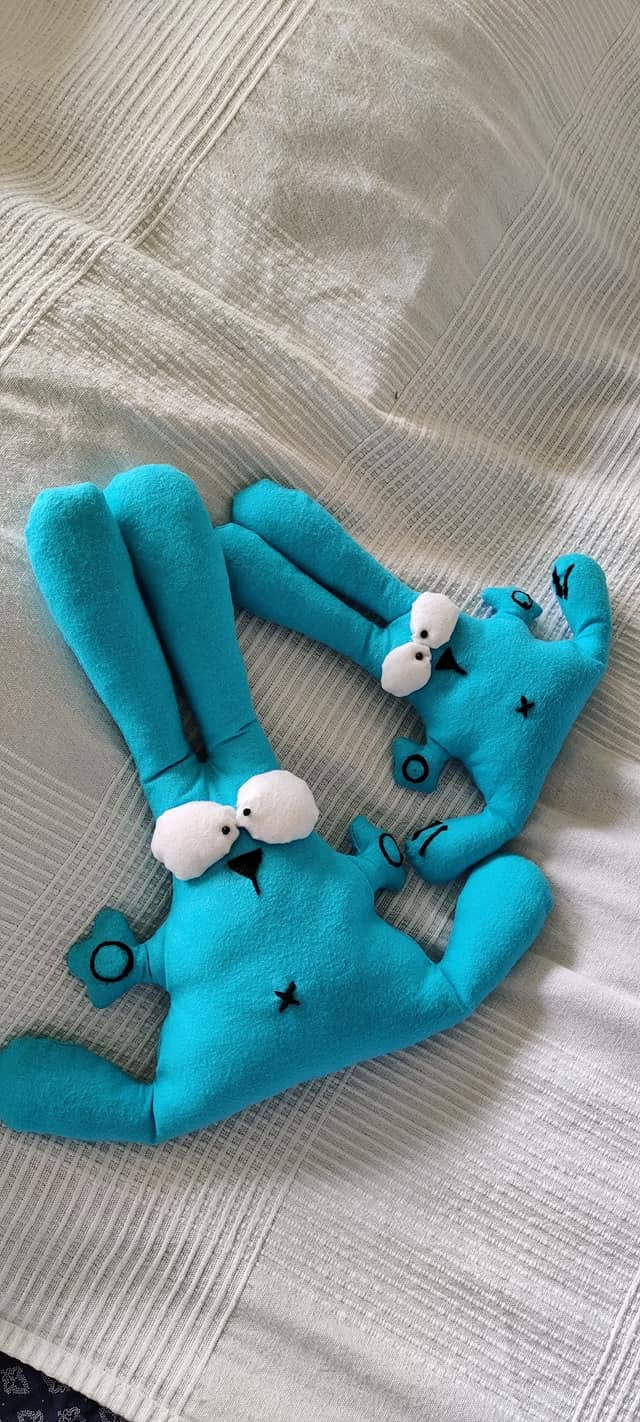 Bluebell Twins — handmade